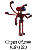 Robot Clipart #1671820 by Leo Blanchette