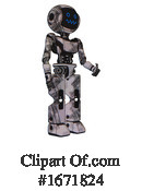 Robot Clipart #1671824 by Leo Blanchette