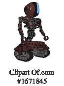 Robot Clipart #1671845 by Leo Blanchette