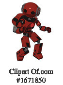 Robot Clipart #1671850 by Leo Blanchette