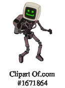 Robot Clipart #1671864 by Leo Blanchette