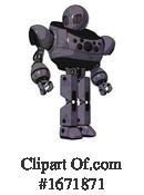 Robot Clipart #1671871 by Leo Blanchette