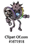 Robot Clipart #1671918 by Leo Blanchette