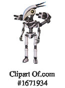 Robot Clipart #1671934 by Leo Blanchette