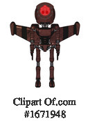 Robot Clipart #1671948 by Leo Blanchette