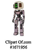 Robot Clipart #1671956 by Leo Blanchette