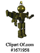 Robot Clipart #1671958 by Leo Blanchette