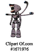 Robot Clipart #1671976 by Leo Blanchette