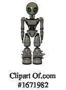 Robot Clipart #1671982 by Leo Blanchette