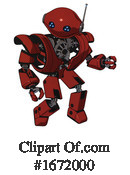 Robot Clipart #1672000 by Leo Blanchette