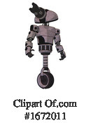 Robot Clipart #1672011 by Leo Blanchette