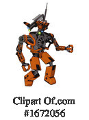Robot Clipart #1672056 by Leo Blanchette