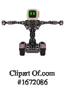 Robot Clipart #1672086 by Leo Blanchette