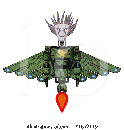 Royalty-Free (RF) Robot Clipart Illustration by Leo Blanchette - Stock Sample #1672119