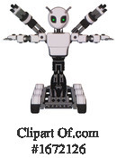 Robot Clipart #1672126 by Leo Blanchette