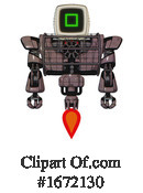 Robot Clipart #1672130 by Leo Blanchette