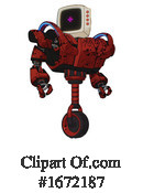 Robot Clipart #1672187 by Leo Blanchette