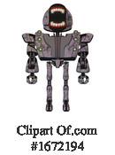 Robot Clipart #1672194 by Leo Blanchette