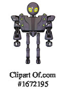 Robot Clipart #1672195 by Leo Blanchette