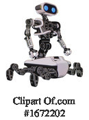 Robot Clipart #1672202 by Leo Blanchette