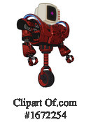 Robot Clipart #1672254 by Leo Blanchette