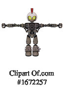 Robot Clipart #1672257 by Leo Blanchette