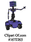 Robot Clipart #1672265 by Leo Blanchette