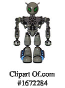 Robot Clipart #1672284 by Leo Blanchette