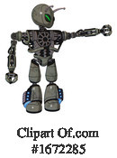 Robot Clipart #1672285 by Leo Blanchette