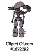 Robot Clipart #1672292 by Leo Blanchette