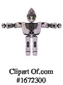 Robot Clipart #1672300 by Leo Blanchette