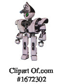 Robot Clipart #1672302 by Leo Blanchette