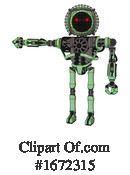 Robot Clipart #1672315 by Leo Blanchette
