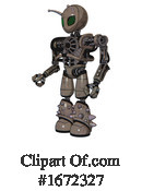 Robot Clipart #1672327 by Leo Blanchette