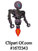 Robot Clipart #1672343 by Leo Blanchette
