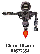 Robot Clipart #1672354 by Leo Blanchette