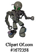Robot Clipart #1672358 by Leo Blanchette
