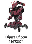 Robot Clipart #1672374 by Leo Blanchette