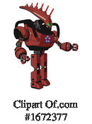 Robot Clipart #1672377 by Leo Blanchette
