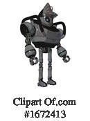 Robot Clipart #1672413 by Leo Blanchette