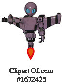 Robot Clipart #1672425 by Leo Blanchette