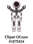 Robot Clipart #1672434 by Leo Blanchette
