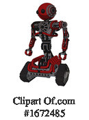 Robot Clipart #1672485 by Leo Blanchette