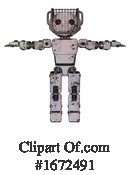 Robot Clipart #1672491 by Leo Blanchette
