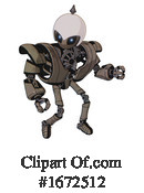 Robot Clipart #1672512 by Leo Blanchette