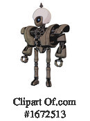 Robot Clipart #1672513 by Leo Blanchette