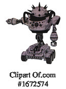 Robot Clipart #1672574 by Leo Blanchette