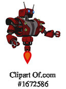 Robot Clipart #1672586 by Leo Blanchette