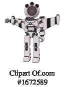Robot Clipart #1672589 by Leo Blanchette