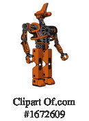 Robot Clipart #1672609 by Leo Blanchette